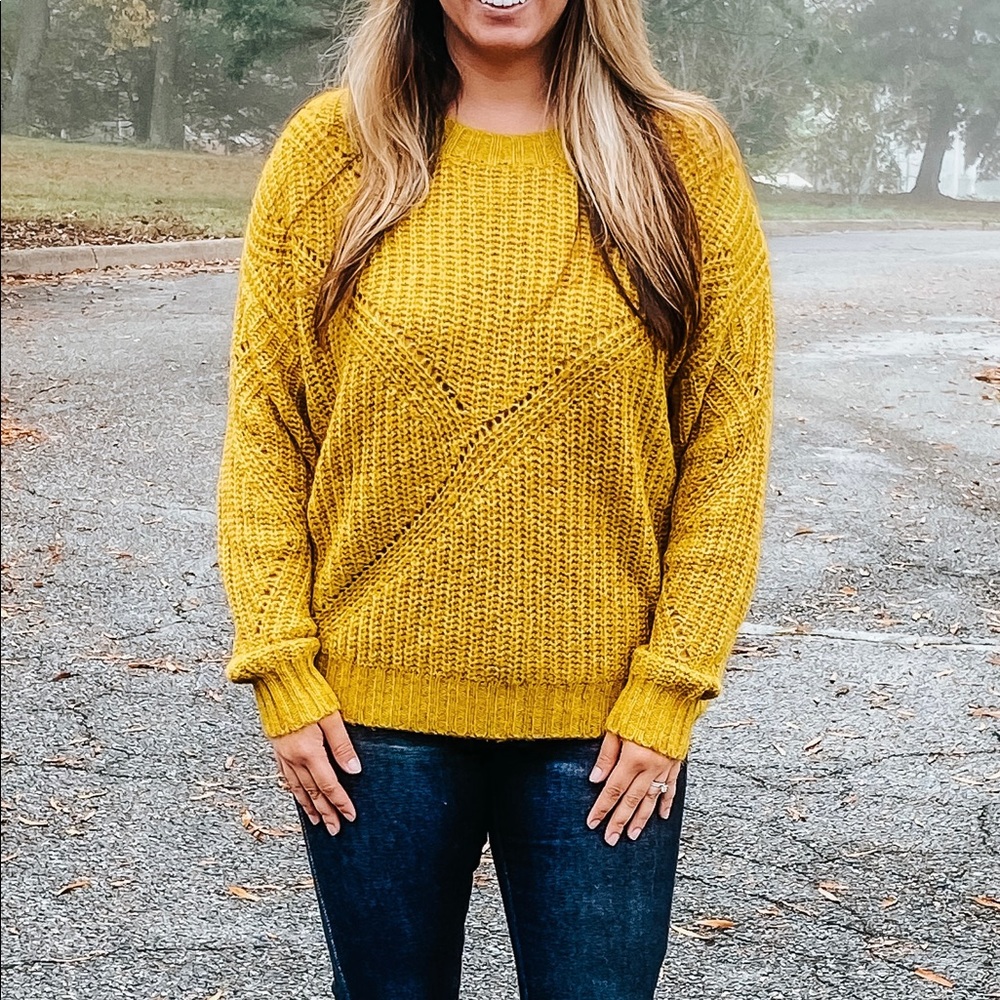 Mustard Sweater